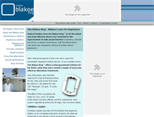 Tablet Screenshot of blakoe.com